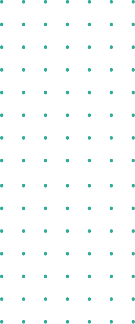 A rectangle made out of green dots.
